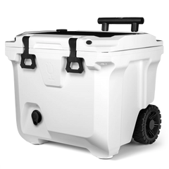 BrüTank 35-Quart Rolling Cooler | Ice White