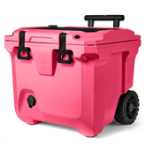 BrüTank 35-Quart Rolling Cooler | Neon Pink