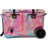 BrüTank 55-Quart Rolling Cooler | Rainbow Swirl