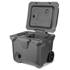 BrüTank 35-Quart Rolling Cooler | Charcoal