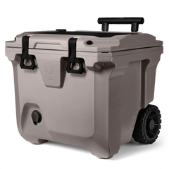 BrüTank 35-Quart Rolling Cooler | Mocha