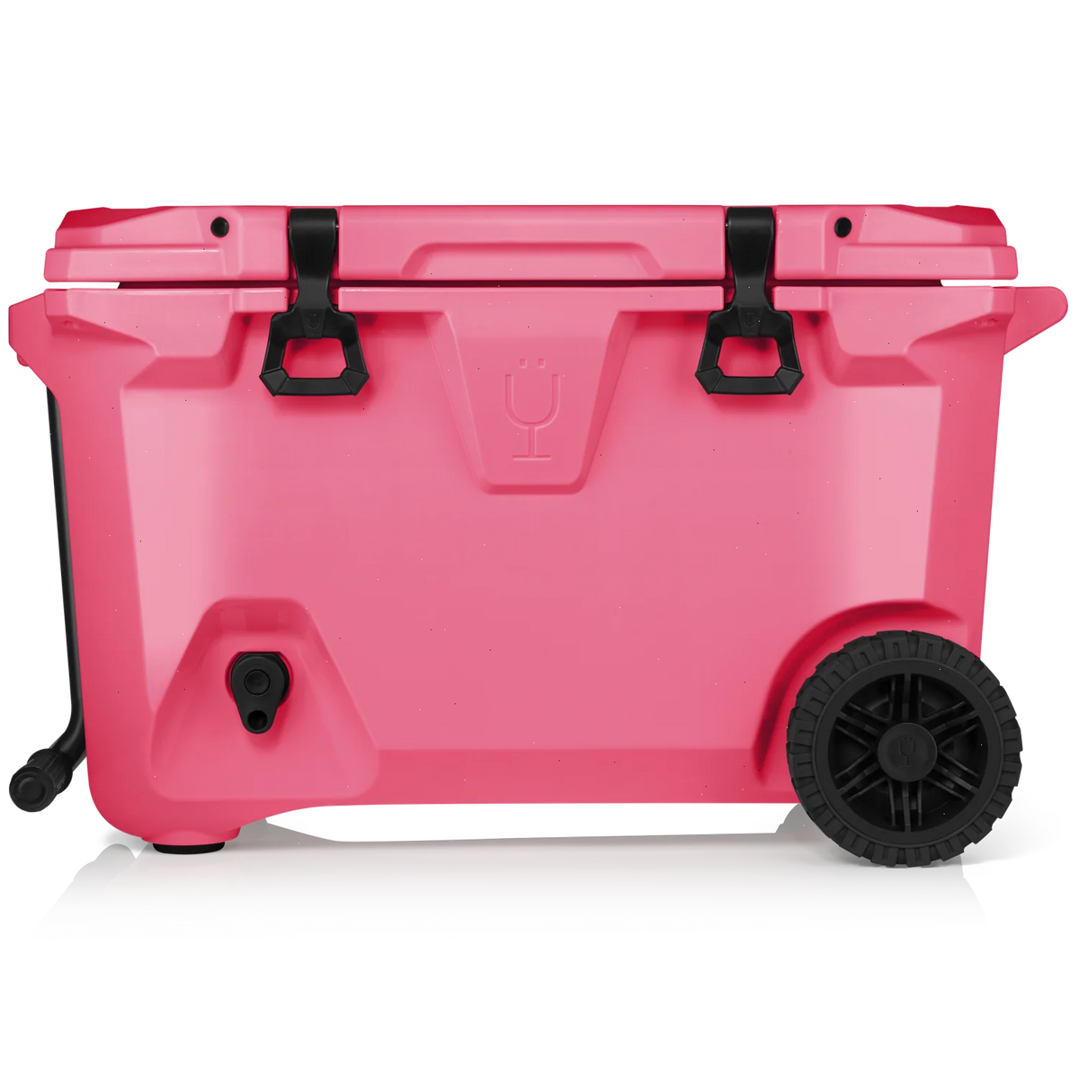 BrüTank 55-Quart Rolling Cooler | Neon Pink