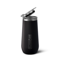 Champagne Flute | Matte Black | 12oz