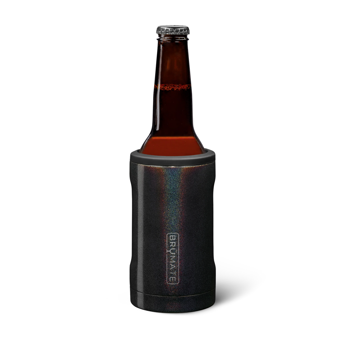 Hopsulator Bott'l | Glitter Charcoal | 12oz Bottles